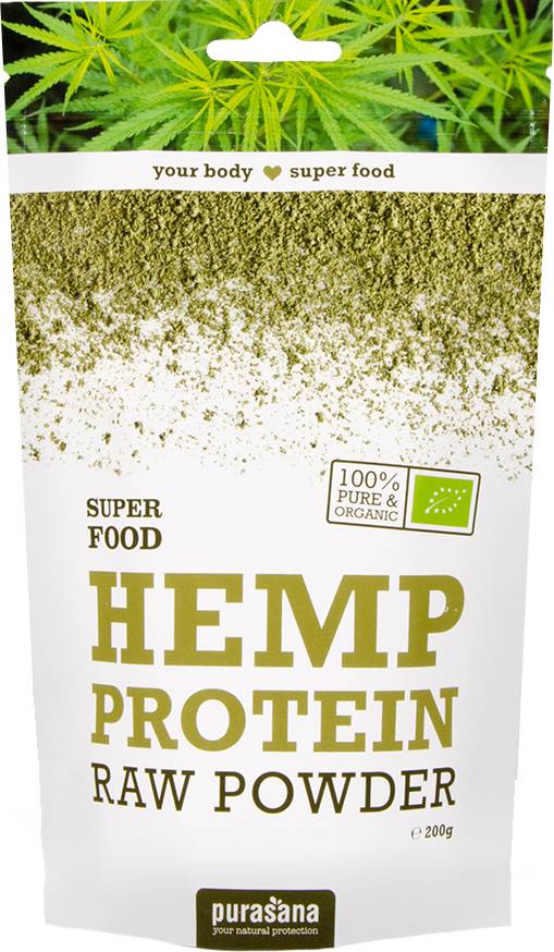 Hemp Protein Raw Powder