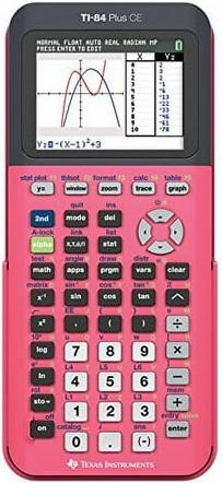 Ti calculator Texas Instruments TI-84 Plus CE Color Graphing Calculator