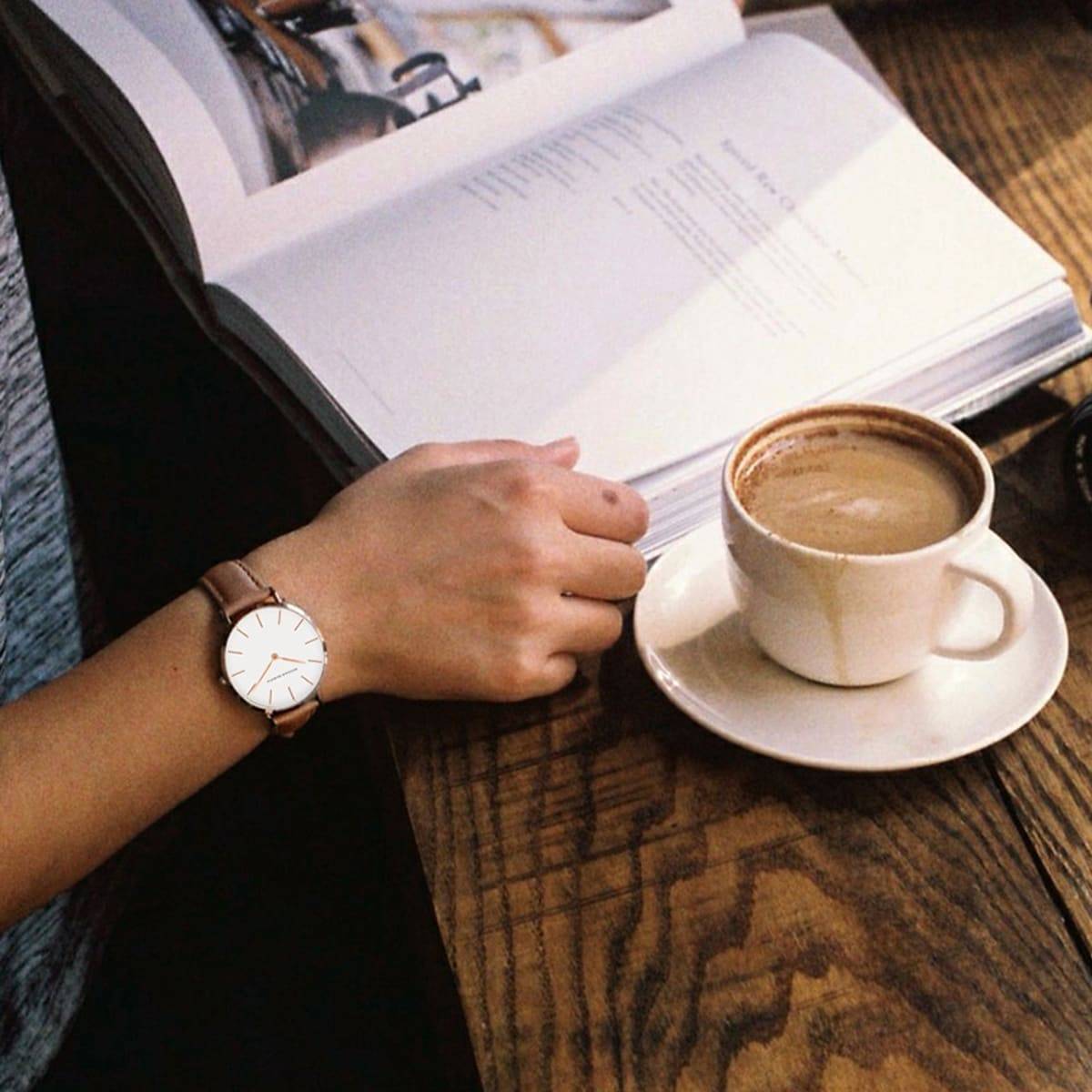 Shein Round Pointer Watch