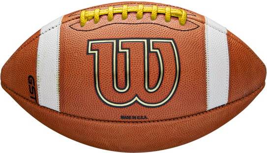 Wilson GST Color Game Football - Yellow