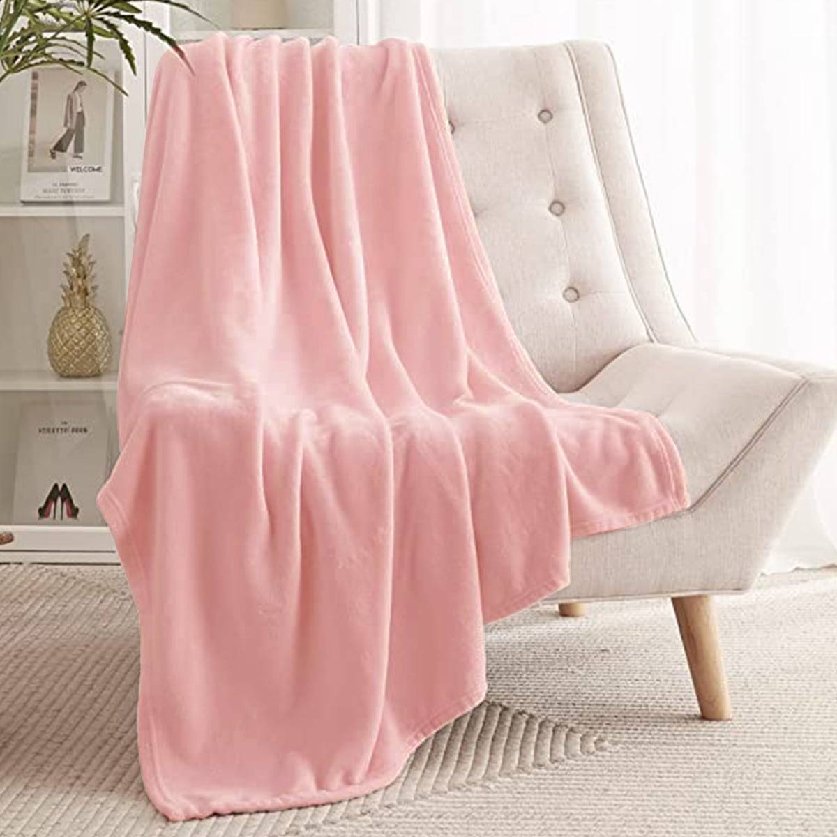 Shein 1pc Plain Filt Rosa