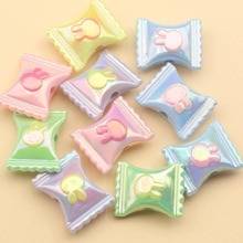 Shein 10pcs Random Creative Candy Design Bead
