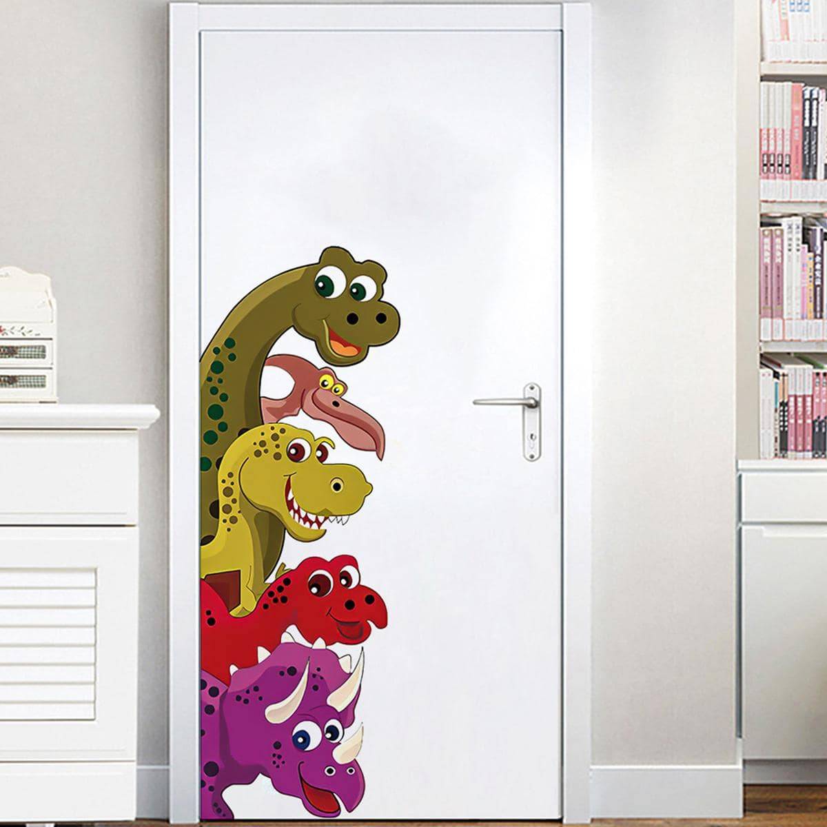 Shein Cartoon Dinosaur Pattern Wall Sticker
