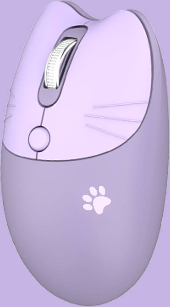 Shein M3 Wireless Mouse With Lightweight Paw Pattern