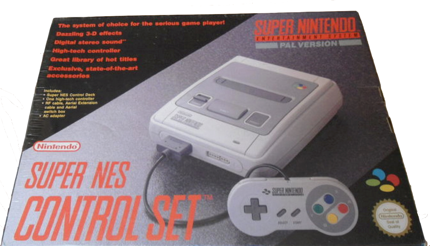 Nintendo Super Console Control Set SCN