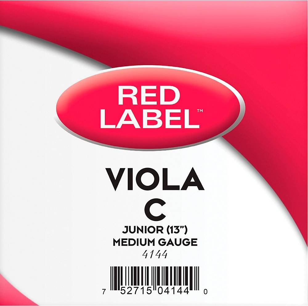 Super Sensitive Red Label Series Viola C String 13 In. Medium