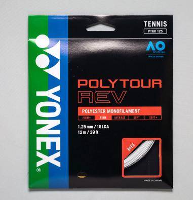 Yonex Poly Tour Rev String Set 12m White