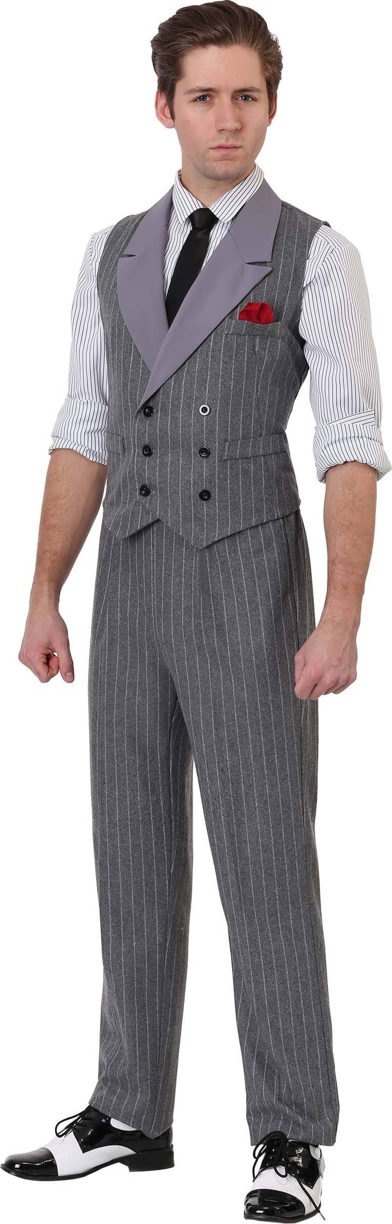 Fun Costumes Men's Ruthless Gangster Costume XL