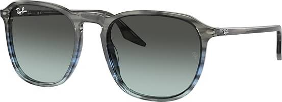 Ray-Ban Unisex Rb2203 Striped Grey Frame