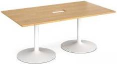 Dams Trumpet base rectangular Table Top