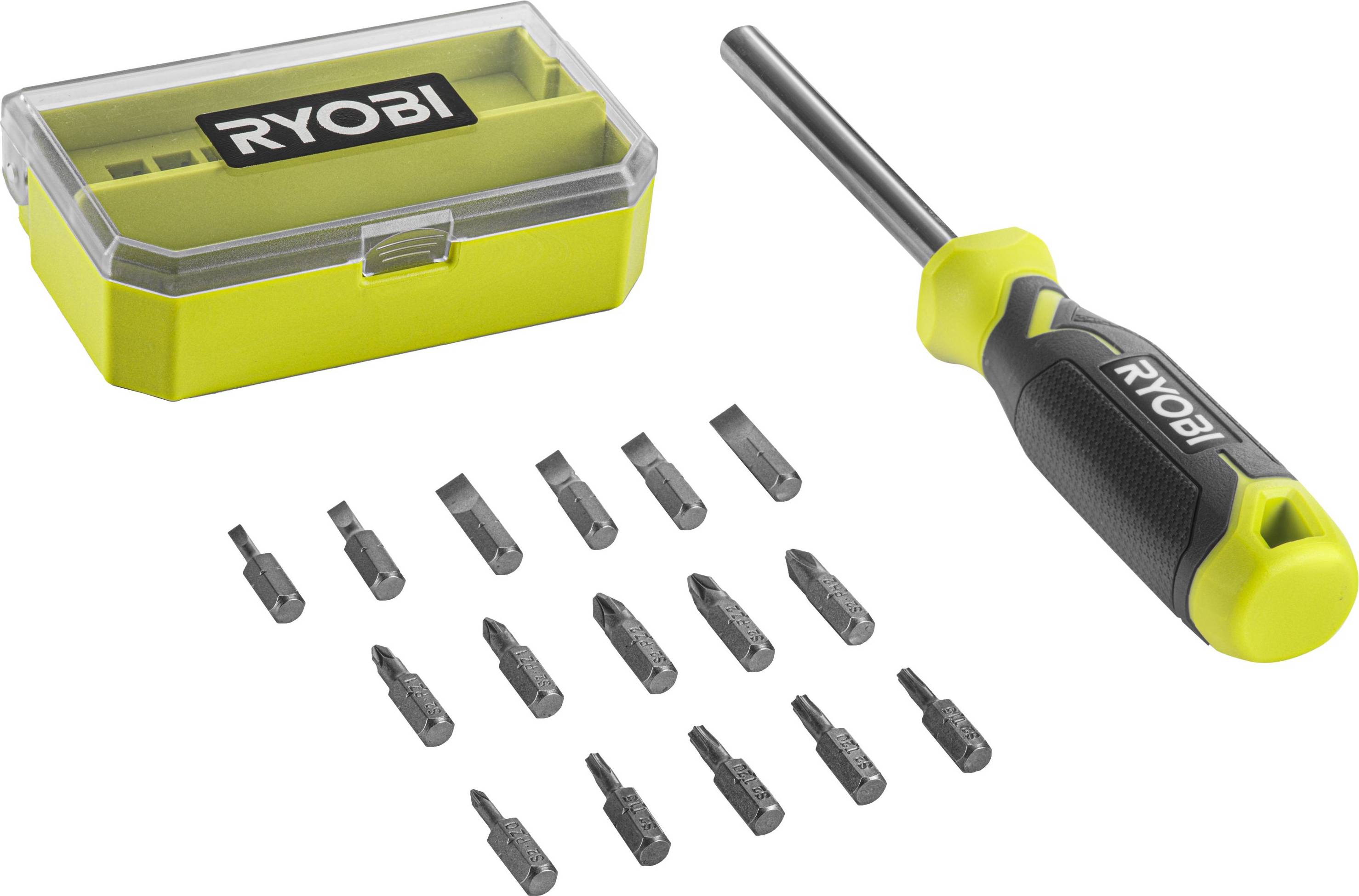 Ryobi 17 Precision Mixed Screwdriver Set Tool Kit