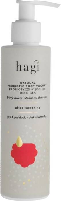 Probiotic Raspberry Body Yogurt