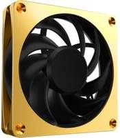 AlphaCool Apex Stealth Metal Fan 2000 RPM Gold