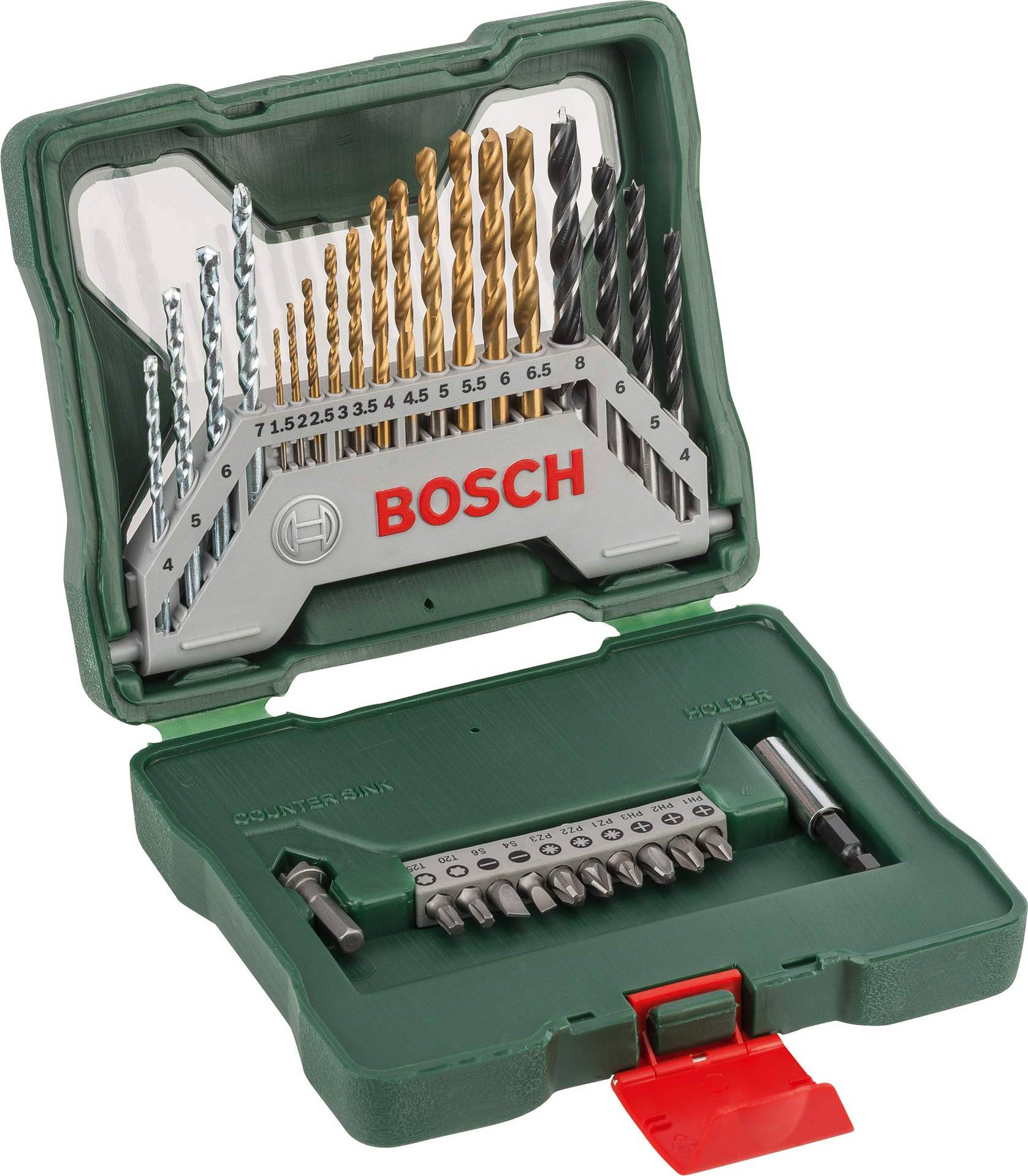 Bosch X-Line Accessory Set, 30 Pieces