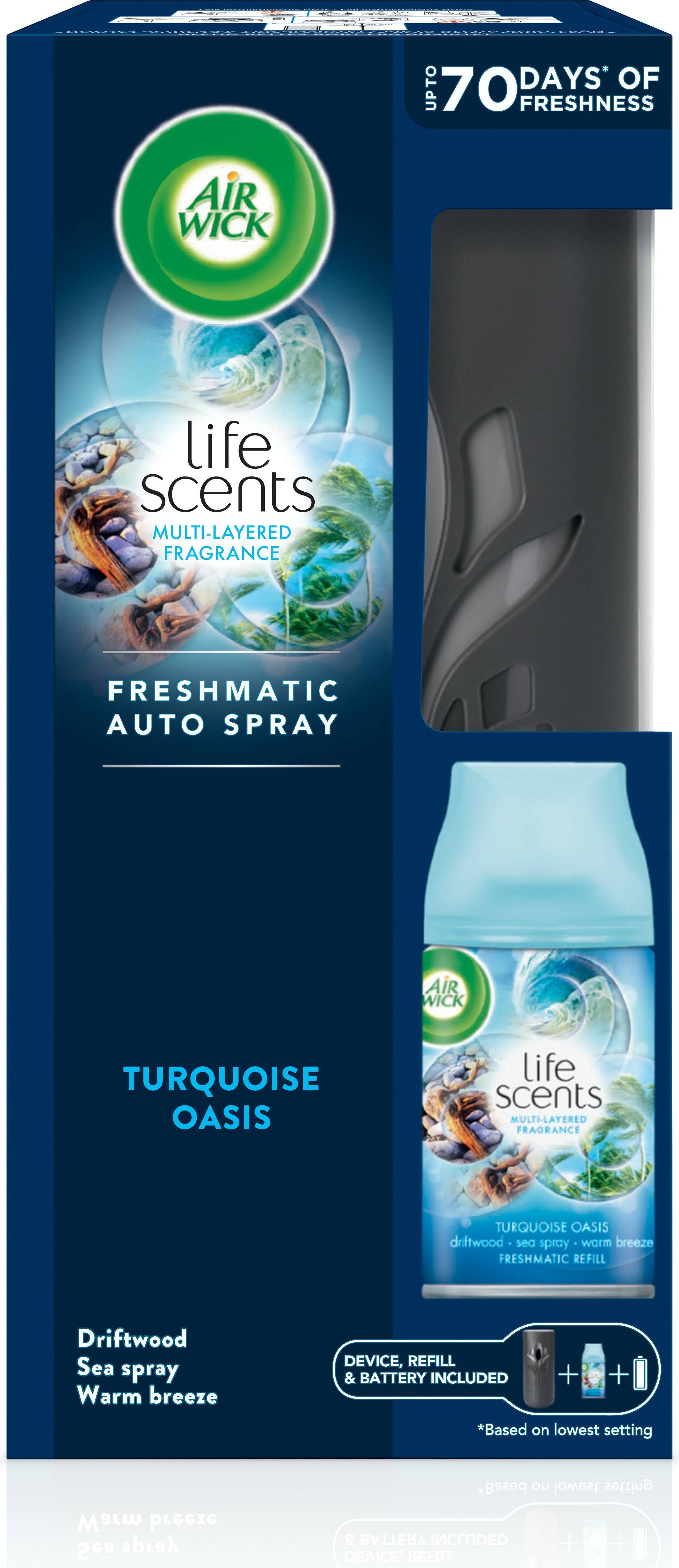 Freshmatic Auto Spray Kit Turquoise Oasis