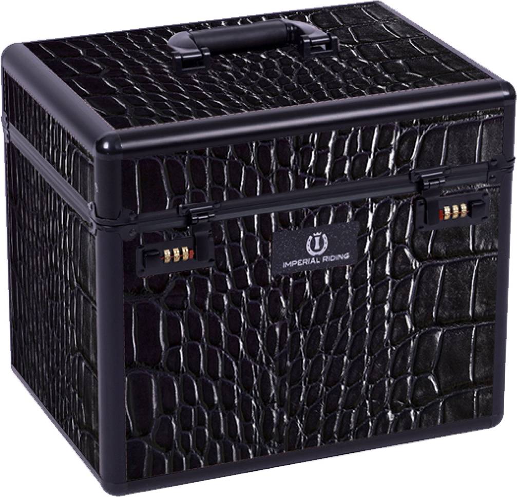 Imperial Riding Grooming Box Shiny - Noir
