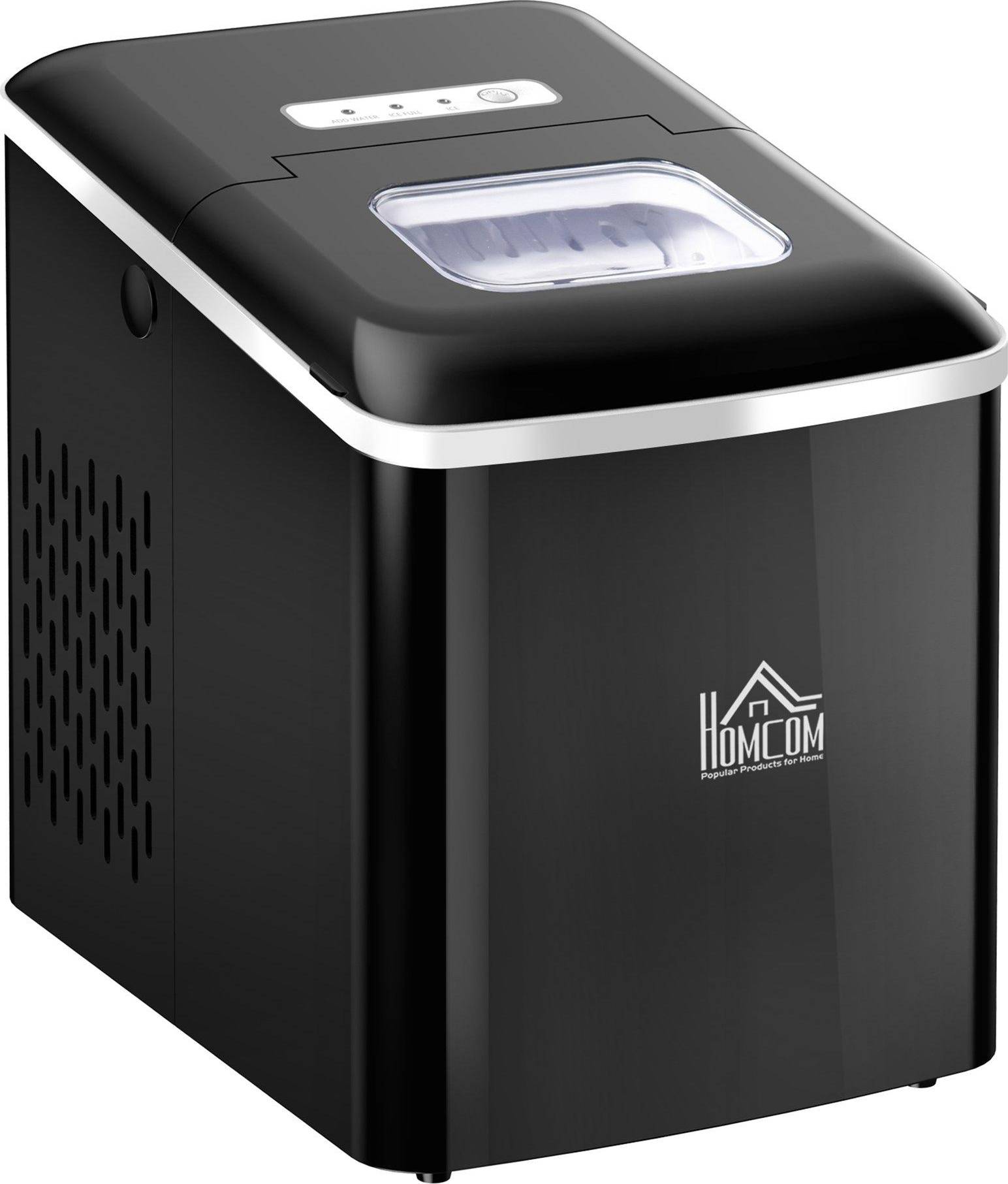 Homcom Black Bullet Ice Cube Machine