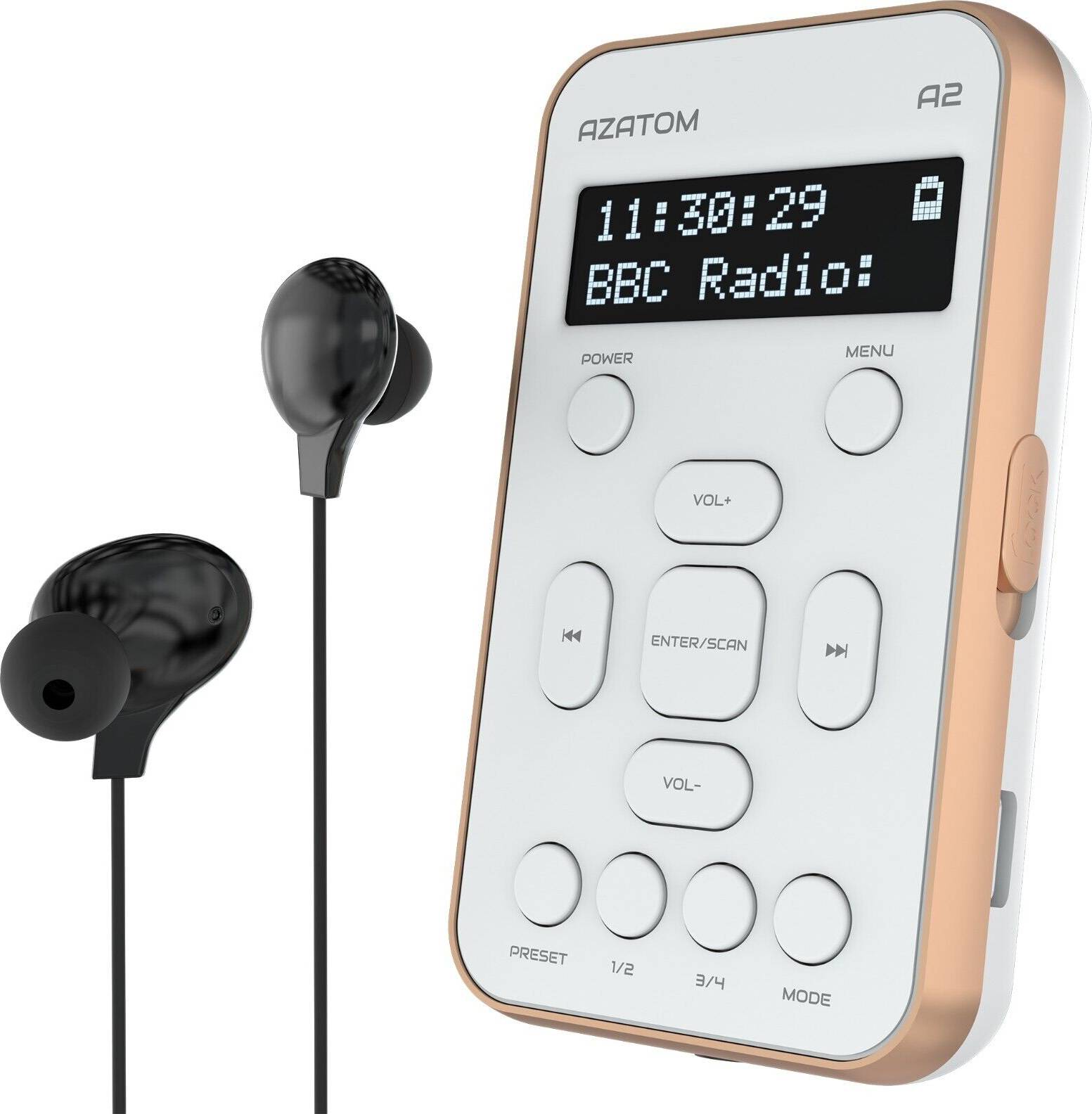 Pocket dab radio Azatom a2 dab fm