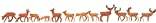 Faller Red Deer 12 Figure Set