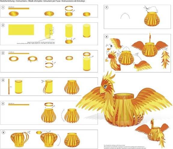 Phoenix Lantern Craft Kit