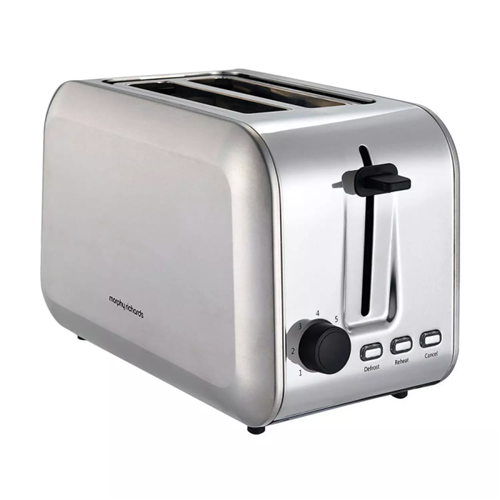 Essentials 2 Slice Toaster Stainless Steel