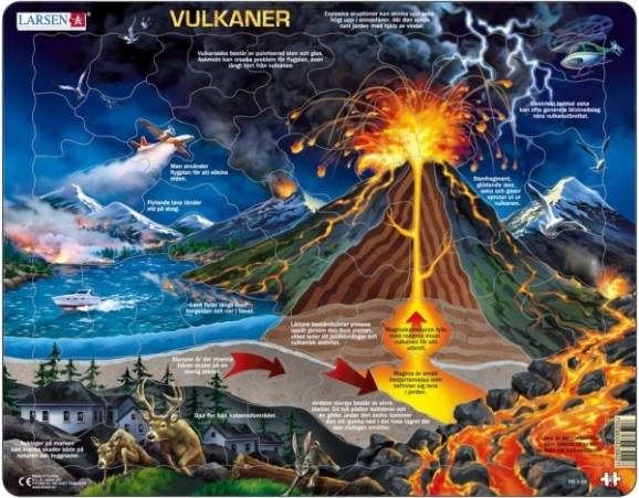 Larsen Vulkaner Rampussel 70 Bitar