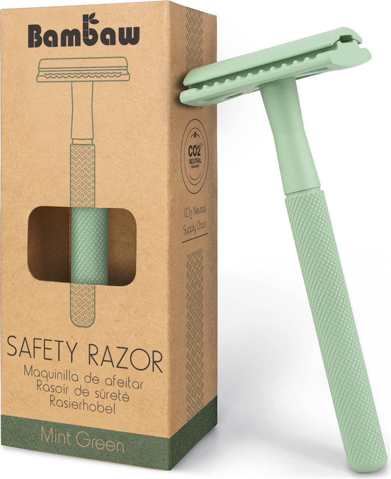 Safety razor Bambaw Grøn Safety Razor