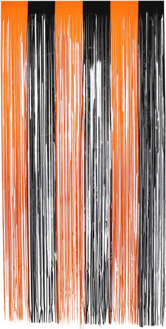 Smiffys Mat Backdrop Orange/Sort