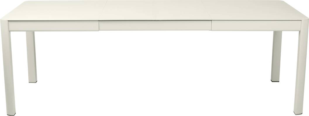 Fermob Ribambelle Garden Table with 2 Extensions - Grey