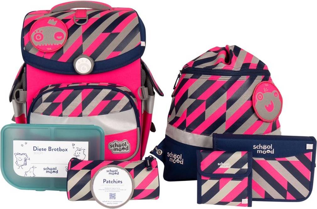 Set 7 Pezzi Timeless Air Plus Rosa Neon