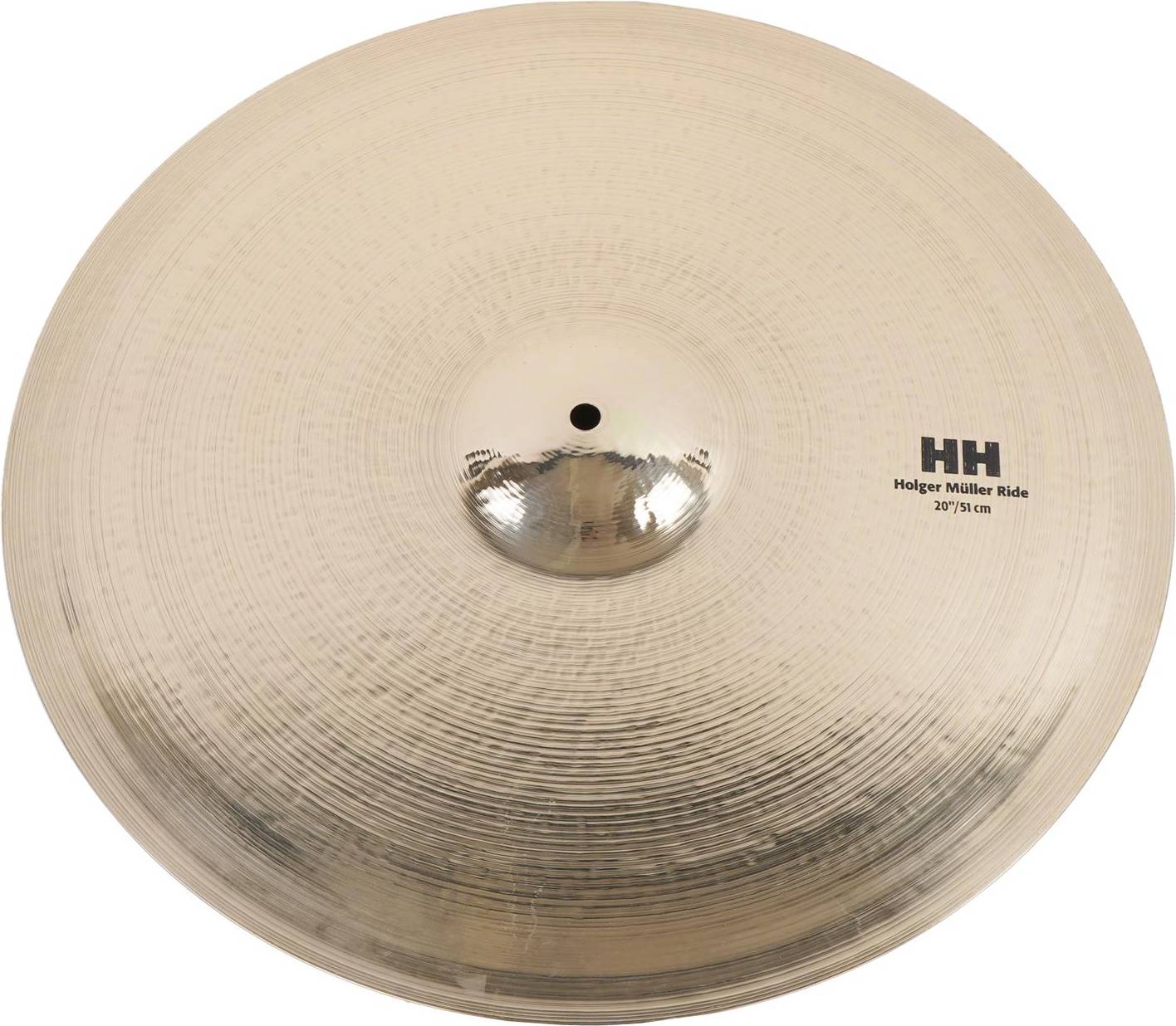 Sabian 20 Ride Holger Müller Sign