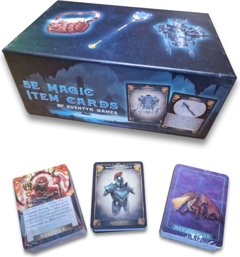 5E Magic Item Card Box Set