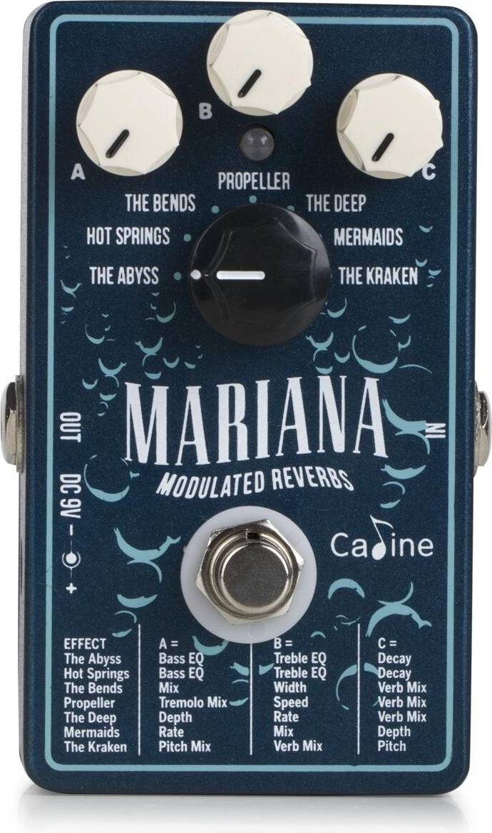 CP-507 Mariana Reverbs gitarrpedal