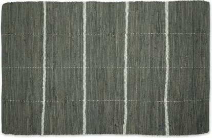 DII Farmhouse Check Rug 26x40 White