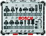Router bit set Bosch 15 pc. Carbide-Tipped Wood Router Bit Set