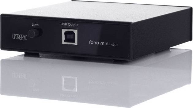 Receiver Rega Fono Mini A2D Riaa Trinn Sort