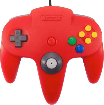Nintendo 64 Controller Red