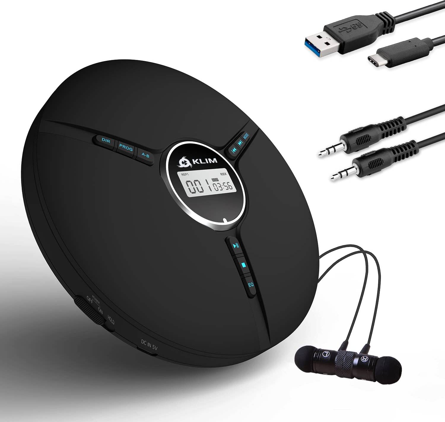 Skivspelare cd Klim Discman Portable CD