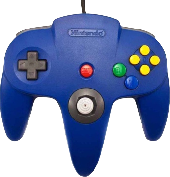 Nintendo 64 Controller Blue