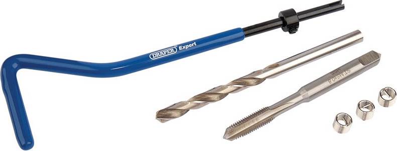 Draper Expert M5 0.8 Metric Thread Repair Tool Kit