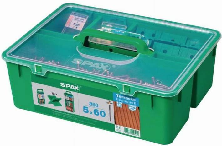 Spax Topplocksbult Sortiment Set