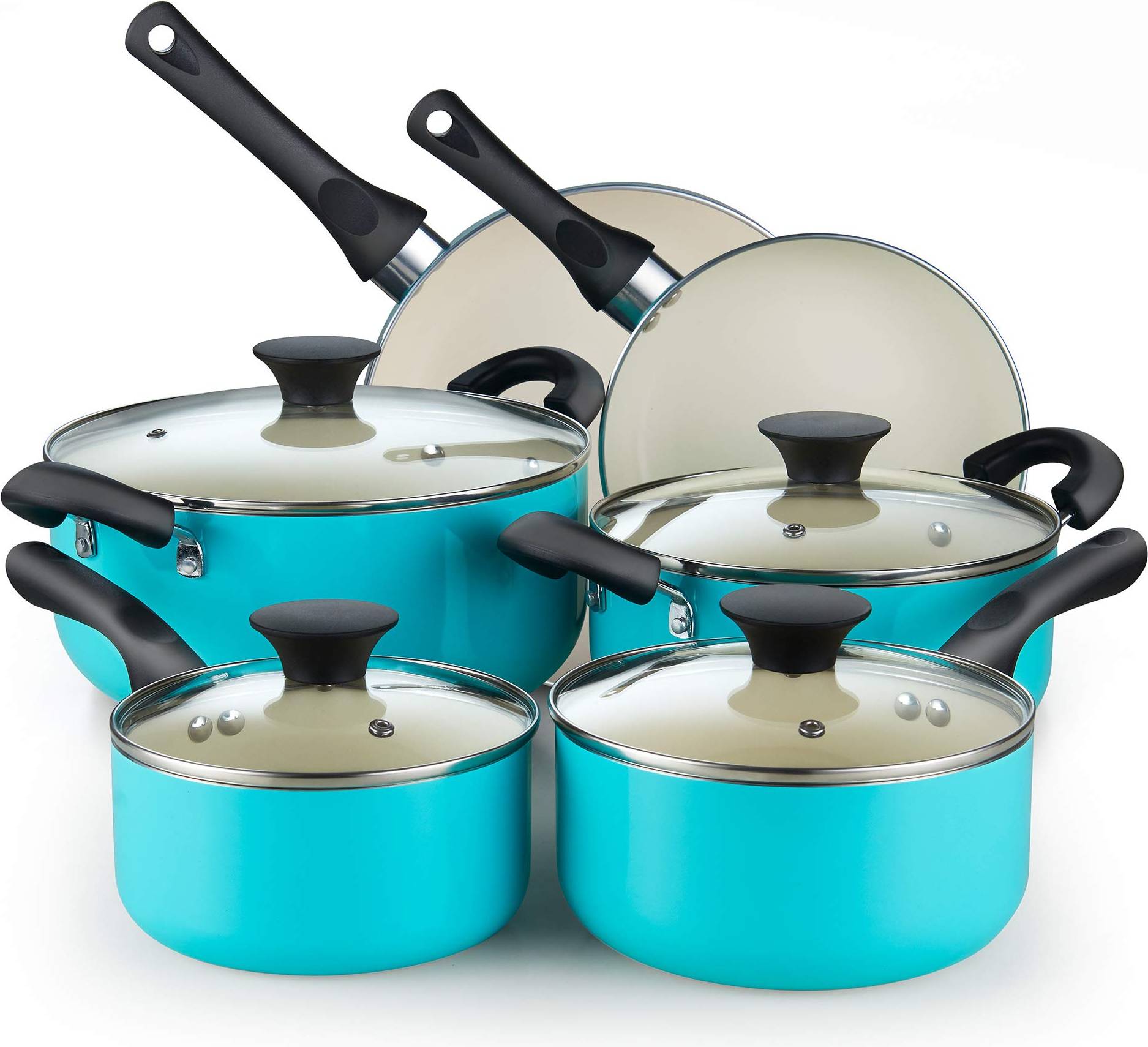 Cook N Home Pots Cookware Set with lid
