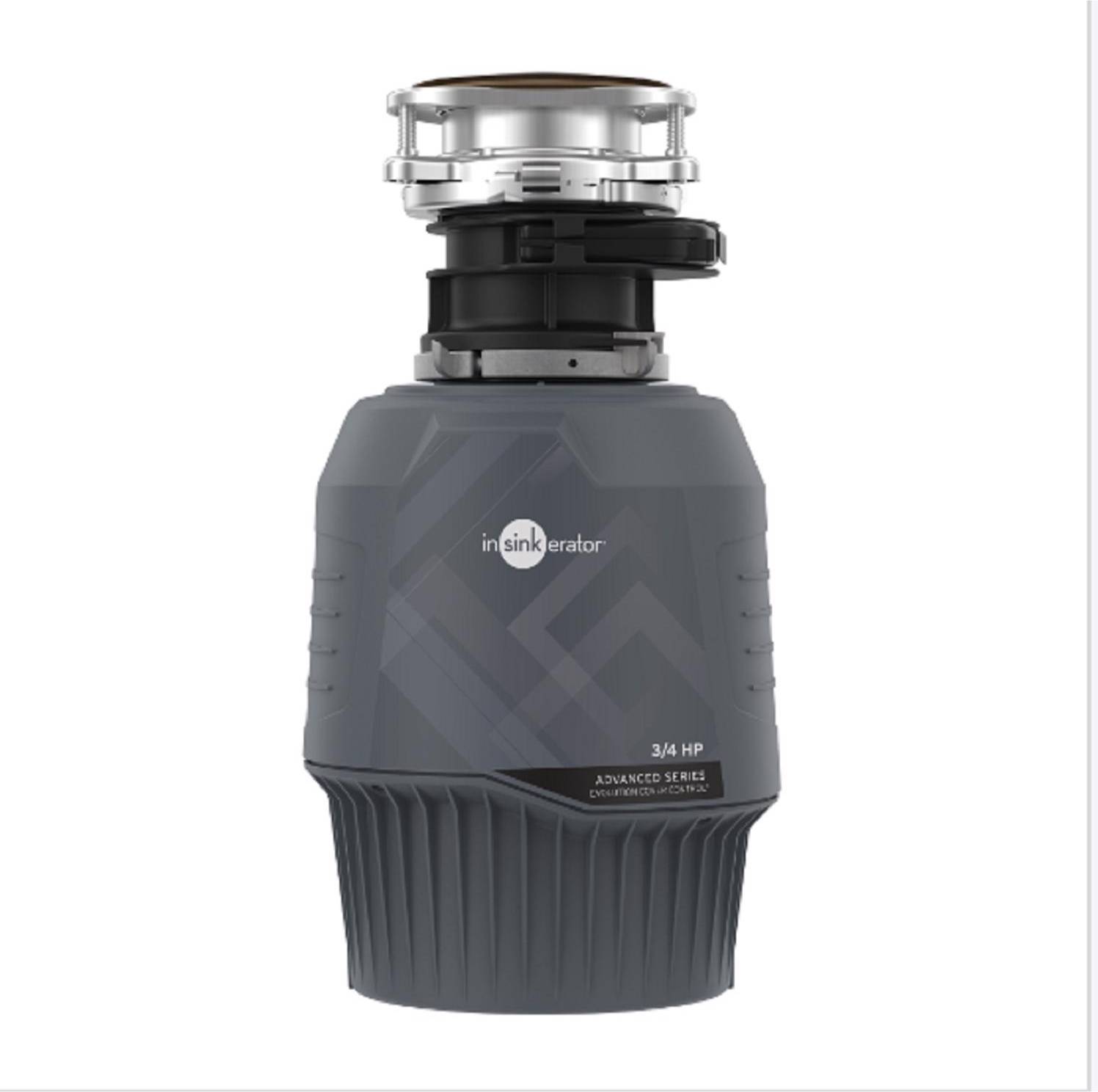 Insinkerator garbage disposal InSinkErator Evolution Cover Control Garbage Disposal, Advanced EZ Connect Batch