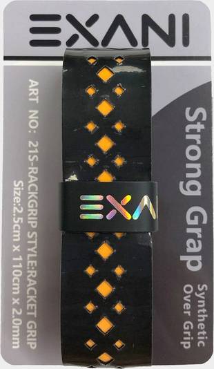 Exani Racket Grip - Black/Grey