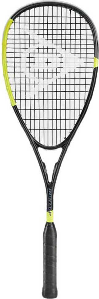 Dunlop Blackstorm Graphite Squash Racket Silver