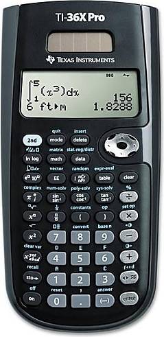 Texas lommeregner Texas Instruments TI-36X Pro Scientific Calculator