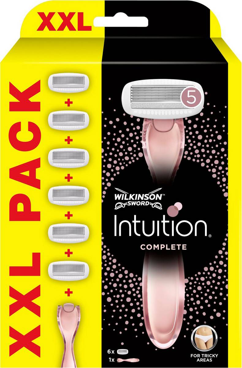 Wilkinson Sword Intuition Complete Razor Replacement Head 6 pcs 1 pc