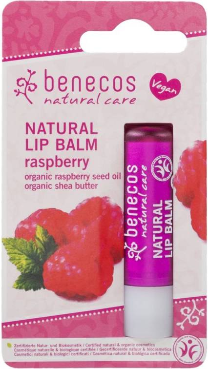 Benecos Natural Lip Balm Raspberry 4.8g