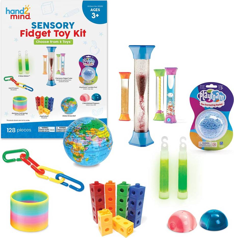 Hand2mind Sensory Fidget Toy Kit