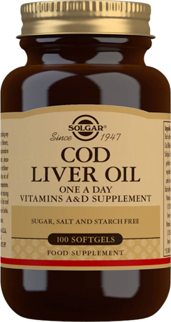 Solgar Cod Liver Oil 100 Stk.